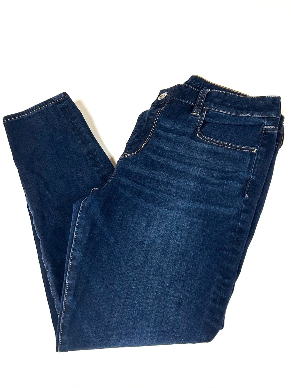 American Eagle Women’s Size 12 SHORT Hi Rise Jegging Jeans Dark Wash Dream #4166
